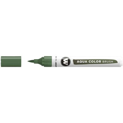 Molotow, Écriture + dessin, Crayon aquarelle Color Brush Aqua 1-2 mm olive (1x) - Publicité Molotow, Écriture + dessin, Crayon aquarelle Color Brush Aqua 1-2 mm olive (1x) - Publicité