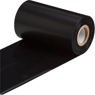 Brady, Machine à écrire : accessoires, R-6300HF, Ruban résine, noir, 110.00 mm x 300.00 m, sans halogène, p. THT Bradyprinter - Publicité Brady, Machine à écrire : accessoires, R-6300HF, Ruban résine, noir, 110.00 mm x 300.00 m, sans halogène, p. THT Bradyprinter - Publicité