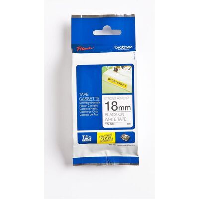Brother Ruban d'étiquetage, Tze-S241 (1.80 cm, Blanc, Noir) - Publicité Brother Ruban d'étiquetage, Tze-S241 (1.80 cm, Blanc, Noir) - Publicité