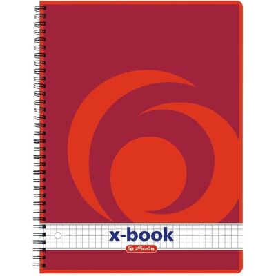 Herlitz, Cahier + bloc-notes, 297531 Carnet de notes (A5, Quadrillé, Couverture souple) - Publicité Herlitz, Cahier + bloc-notes, 297531 Carnet de notes (A5, Quadrillé, Couverture souple) - Publicité