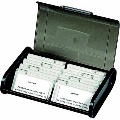 Exacompta, Porte-documents, Livre de cartes de visite (1x) - Publicité Exacompta, Porte-documents, Livre de cartes de visite (1x) - Publicité