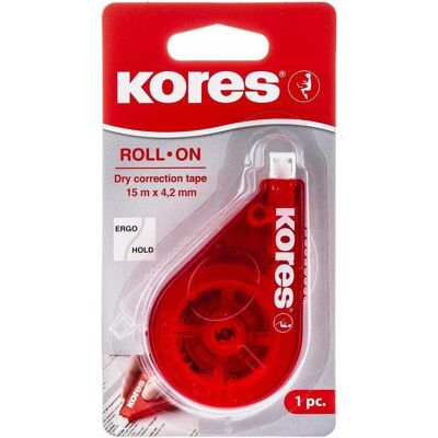Kores, Gomme + correcteur, Roll On - Publicité Kores, Gomme + correcteur, Roll On - Publicité