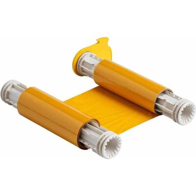 Brady, Machine à écrire : accessoires, B85-R-158x60-YL, Ruban, jaune, 158.00 mm x 60.00 m, pour BBP85 et PowerMark - Publicité Brady, Machine à écrire : accessoires, B85-R-158x60-YL, Ruban, jaune, 158.00 mm x 60.00 m, pour BBP85 et PowerMark - Publicité