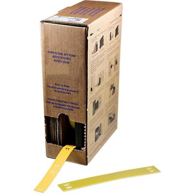 Brady, Rouleau d’étiquettes, BM-10x75-348-YL, Étiquette de câble pour le transport, polyoléfine, jaune, mat, 10.00 x 75.00 mm (20.62 mm) - Publicité Brady, Rouleau d’étiquettes, BM-10x75-348-YL, Étiquette de câble pour le transport, polyoléfine, jaune, mat, 10.00 x 75.00 mm (20.62 mm) - Publicité