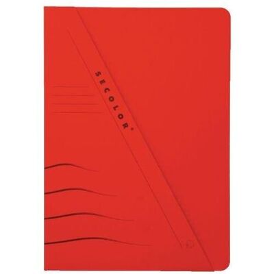 Tarifold, Porte-documents, Pochette Djois Secolor DIN A4 carton 220 mm x 310 mm rouge (A4) - Publicité Tarifold, Porte-documents, Pochette Djois Secolor DIN A4 carton 220 mm x 310 mm rouge (A4) - Publicité