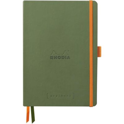 Rhodia, Cahier + bloc-notes, Goalbook couverture souple (A5, Couverture souple) - Publicité Rhodia, Cahier + bloc-notes, Goalbook couverture souple (A5, Couverture souple) - Publicité
