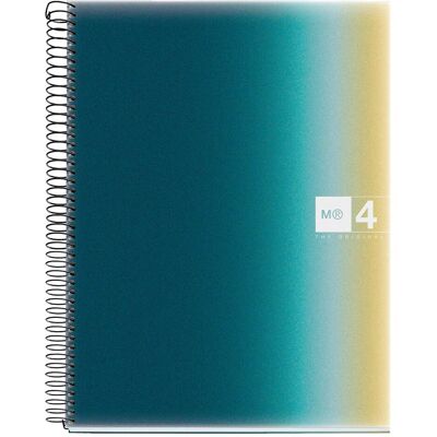 Miquelrius, Cahier + bloc-notes, Notizbuch A4 120 SQU 70G PP AURORA ICELAND (A4, Quadrillé) - Publicité Miquelrius, Cahier + bloc-notes, Notizbuch A4 120 SQU 70G PP AURORA ICELAND (A4, Quadrillé) - Publicité
