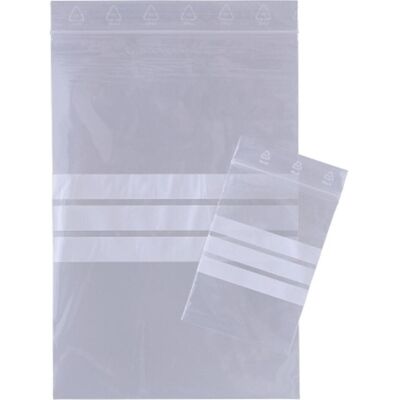 Neutralware, Matériaux d'emballage, Sachet à fermeture à pression Dimensions : 200 x 300 mm (l x h) Épaisseur du film : 50 µm (100 pcs) - Publicité Neutralware, Matériaux d'emballage, Sachet à fermeture à pression Dimensions : 200 x 300 mm (l x h) Épaisseur du film : 50 µm (100 pcs) - Publicité