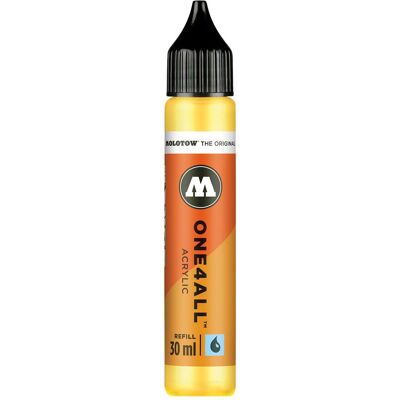 Molotow, Cartouche de rechange + encrier, Recharge d'encre One4All pour marqueur permanent 30ml jaune zinc (Jaune, 1 pcs) - Publicité Molotow, Cartouche de rechange + encrier, Recharge d'encre One4All pour marqueur permanent 30ml jaune zinc (Jaune, 1 pcs) - Publicité