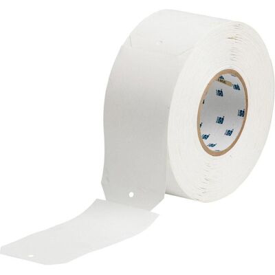 Brady, Rouleau d’étiquettes, THT-33-109-0.5, Étiquettes en polyéthylène, blanc, 76.20 x 152.40 mm, non adhésives (500 étiquettes) - Publicité Brady, Rouleau d’étiquettes, THT-33-109-0.5, Étiquettes en polyéthylène, blanc, 76.20 x 152.40 mm, non adhésives (500 étiquettes) - Publicité
