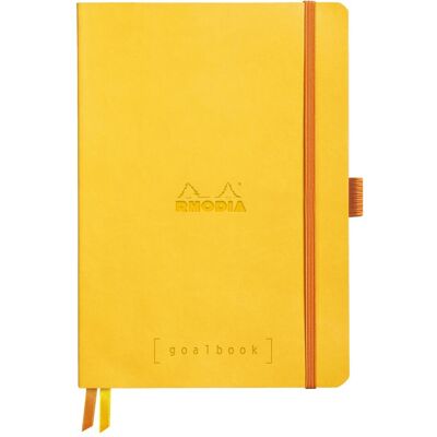 Rhodia, Cahier + bloc-notes, Rhodiarama Goalbook couverture souple (A5, Pointillés, Couverture souple) - Publicité Rhodia, Cahier + bloc-notes, Rhodiarama Goalbook couverture souple (A5, Pointillés, Couverture souple) - Publicité