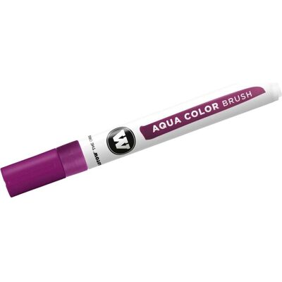 Molotow, Écriture + dessin, Crayon aquarelle Color Brush Aqua 1-2mm pourpre (1x) - Publicité Molotow, Écriture + dessin, Crayon aquarelle Color Brush Aqua 1-2mm pourpre (1x) - Publicité