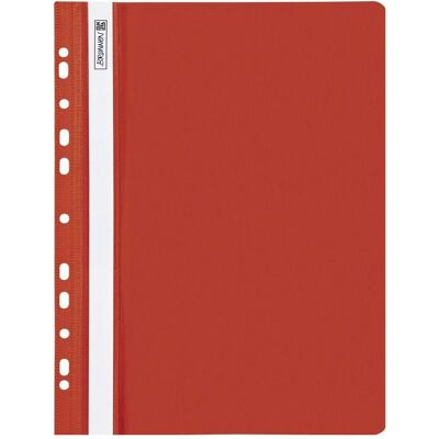 Brunnen, Porte-documents, Classeur à levier plastique rouge DIN A4 (A4, 1x) - Publicité Brunnen, Porte-documents, Classeur à levier plastique rouge DIN A4 (A4, 1x) - Publicité