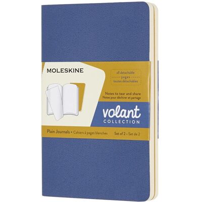 Moleskine, Cahier + bloc-notes, Volant (A6, Pocket 9x14, Blanc, Couverture souple) - Publicité Moleskine, Cahier + bloc-notes, Volant (A6, Pocket 9x14, Blanc, Couverture souple) - Publicité