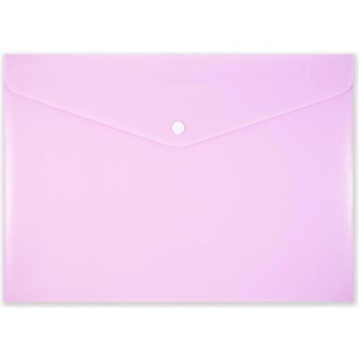 Penmate, Enveloppes, A4-Umschlag PP-113 mit Verschluss, pastellrosa (240 x 320 mm, 1x) - Publicité Penmate, Enveloppes, A4-Umschlag PP-113 mit Verschluss, pastellrosa (240 x 320 mm, 1x) - Publicité