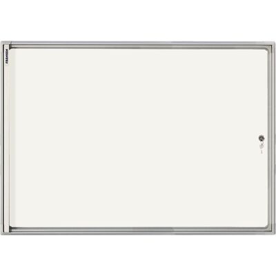 Franken, Panneau d'information, Vitrine d'affichage X-tra! Line FSA8 8x DIN A4 68x96x3cm blanc - Publicité Franken, Panneau d'information, Vitrine d'affichage X-tra! Line FSA8 8x DIN A4 68x96x3cm blanc - Publicité
