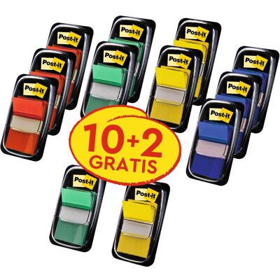 Post-it, Notes adhésives, Index Set 680 (130 x 60 mm) - Publicité Post-it, Notes adhésives, Index Set 680 (130 x 60 mm) - Publicité