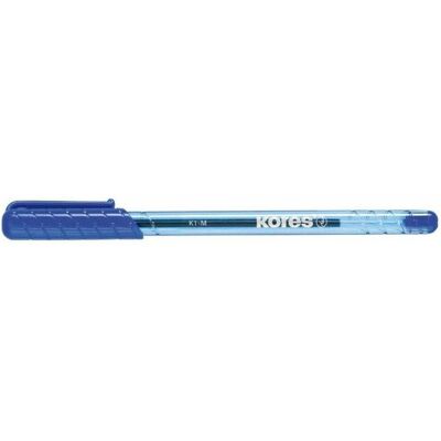 Kores, Stylo, Stylo à bille jetable K-PEN K1, bleu, épaisseur de trait : M (1x) - Publicité Kores, Stylo, Stylo à bille jetable K-PEN K1, bleu, épaisseur de trait : M (1x) - Publicité