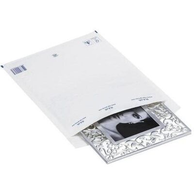 Raja, Pochette d'expédition + enveloppe à bulles, Pochettes d'expédition à bulles d'air PMBL5C Papier Blanc (100 pcs) - Publicité Raja, Pochette d'expédition + enveloppe à bulles, Pochettes d'expédition à bulles d'air PMBL5C Papier Blanc (100 pcs) - Publicité