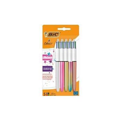 Bic, Écriture + dessin, Colours Shine Gradient AST Stift 5 Stück (5x) - Publicité Bic, Écriture + dessin, Colours Shine Gradient AST Stift 5 Stück (5x) - Publicité