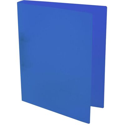 Idena, Classeur, Classeur à anneaux A4 PP bleu 35mm 2 anneaux (A4, 35 mm, 1 pcs) - Publicité Idena, Classeur, Classeur à anneaux A4 PP bleu 35mm 2 anneaux (A4, 35 mm, 1 pcs) - Publicité