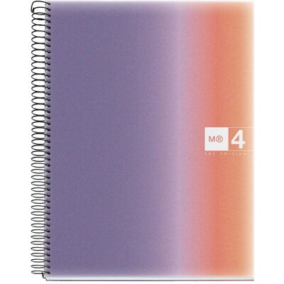 Miquelrius, Cahier + bloc-notes, Notizbuch A4 120 SQU 70G PP AURORA PROVENCE (A4, Quadrillé) - Publicité Miquelrius, Cahier + bloc-notes, Notizbuch A4 120 SQU 70G PP AURORA PROVENCE (A4, Quadrillé) - Publicité
