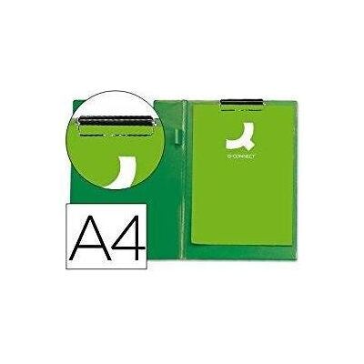 Q-Connect, Sous-main, Chemise à pince, PVC, A4 vert (33.60 x 23.50 cm) - Publicité Q-Connect, Sous-main, Chemise à pince, PVC, A4 vert (33.60 x 23.50 cm) - Publicité