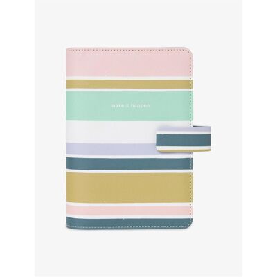 Filofax, Agenda, Good Vibes Organisateur personnel AGENDA GOOD VIBES rayé bleu pastel (4 x 15.3 x 18.7 cm, 1 mois / 1 page) - Publicité Filofax, Agenda, Good Vibes Organisateur personnel AGENDA GOOD VIBES rayé bleu pastel (4 x 15.3 x 18.7 cm, 1 mois / 1 page) - Publicité