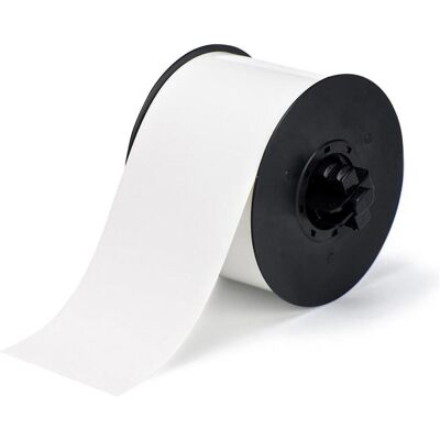 Brady, Rouleau d’étiquettes, B30C-3250-551-WT, Étiquettes en polyester, blanc, mat, 82.55 mm x 15.24 m, non adhésives, en continu (76.20 mm) - Publicité Brady, Rouleau d’étiquettes, B30C-3250-551-WT, Étiquettes en polyester, blanc, mat, 82.55 mm x 15.24 m, non adhésives, en continu (76.20 mm) - Publicité