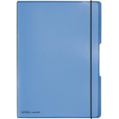 Herlitz, Cahier + bloc-notes, mon.livre flex PP (A4, À rayures) - Publicité Herlitz, Cahier + bloc-notes, mon.livre flex PP (A4, À rayures) - Publicité
