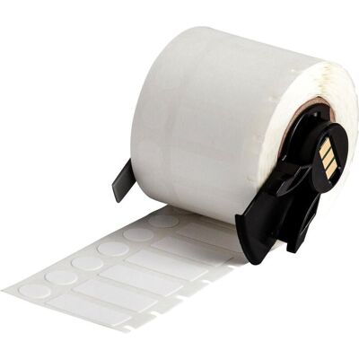Brady, Rouleau d’étiquettes, M6-98-492, FreezerBondz II(TM), Blanc, 25.40 x 9.53 mm, avec étiquette de couvercle 9.53 mm de (46.02 mm) - Publicité Brady, Rouleau d’étiquettes, M6-98-492, FreezerBondz II(TM), Blanc, 25.40 x 9.53 mm, avec étiquette de couvercle 9.53 mm de (46.02 mm) - Publicité