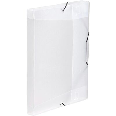 Viquel, Porte-documents, COOL-BOX - Boîtes de rangement A4 - transparentes (A4, 1x) - Publicité Viquel, Porte-documents, COOL-BOX - Boîtes de rangement A4 - transparentes (A4, 1x) - Publicité
