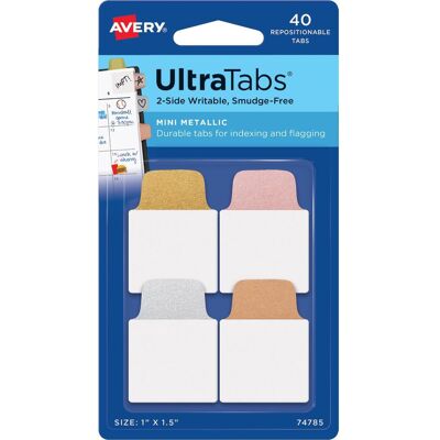 Avery Notes adhésives, Bande adhésive (38.10 x 25.40 mm) - Publicité Avery Notes adhésives, Bande adhésive (38.10 x 25.40 mm) - Publicité