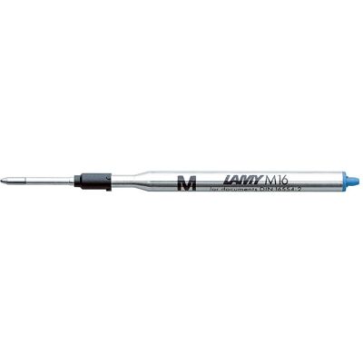 Lamy, Cartouche de rechange + encrier, Recharge pour stylo à bille M 16 (Bleu, 0.20 mm, 1 pcs) - Publicité Lamy, Cartouche de rechange + encrier, Recharge pour stylo à bille M 16 (Bleu, 0.20 mm, 1 pcs) - Publicité