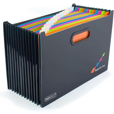 Rapesco Porte-documents, Supafile Plus 13 (A4, 1x) - Publicité Rapesco Porte-documents, Supafile Plus 13 (A4, 1x) - Publicité