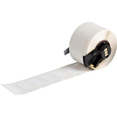 Brady, Rouleau d’étiquettes, M6-17-422-PSL, Permashield, polyester, blanc, brillant, 25.40 x 12.70 mm, permanent, avec lami (33.32 mm) - Publicité Brady, Rouleau d’étiquettes, M6-17-422-PSL, Permashield, polyester, blanc, brillant, 25.40 x 12.70 mm, permanent, avec lami (33.32 mm) - Publicité