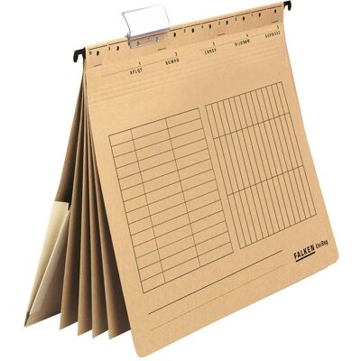 Falken, Porte-documents, Dossier Personnel UniReg DIN A4 agrafage commercial carton kraft brun naturel (A4, 1x) - Publicité Falken, Porte-documents, Dossier Personnel UniReg DIN A4 agrafage commercial carton kraft brun naturel (A4, 1x) - Publicité