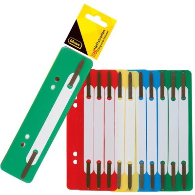 Idena, Classeur : accessoires, Bande d'agrafes 10 couleurs assorties - Publicité Idena, Classeur : accessoires, Bande d'agrafes 10 couleurs assorties - Publicité