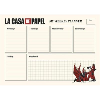 Grupo Erik, Agenda, Planificateur de bureau A4 La (A4, 1 semaine / 2 pages) - Publicité Grupo Erik, Agenda, Planificateur de bureau A4 La (A4, 1 semaine / 2 pages) - Publicité