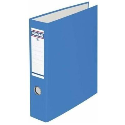 DONAU Dossier double en carton bleu 7,5cm - Organisation bureau - Publicité DONAU Dossier double en carton bleu 7,5cm - Organisation bureau - Publicité