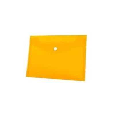 Tetis Enveloppe A4 en PP avec bouton-pression orange. (12 pièces) BT611-P, Relieuse : accessoires, Orange - Publicité Tetis Enveloppe A4 en PP avec bouton-pression orange. (12 pièces) BT611-P, Relieuse : accessoires, Orange - Publicité
