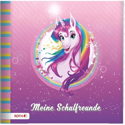 Roth Calendrier + agenda, Livre des amis Portrait de licorne (Spécial) - Publicité Roth Calendrier + agenda, Livre des amis Portrait de licorne (Spécial) - Publicité
