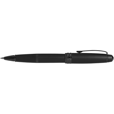 Cross, Stylo, Stylo à bille roulante Bailey noir mat, finitions en PVD noir (1x) - Publicité Cross, Stylo, Stylo à bille roulante Bailey noir mat, finitions en PVD noir (1x) - Publicité