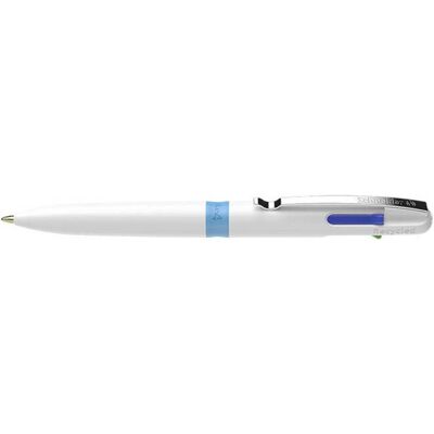 Schneider, Stylo, Stylo-bille multicolore Take 4 couleur d'écriture (10x) - Publicité Schneider, Stylo, Stylo-bille multicolore Take 4 couleur d'écriture (10x) - Publicité