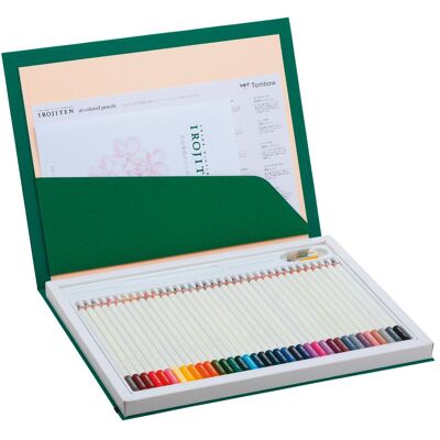 Tombow, Écriture + dessin, Crayon de couleur Irojiten (36x) - Publicité Tombow, Écriture + dessin, Crayon de couleur Irojiten (36x) - Publicité