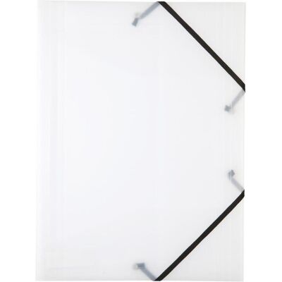 Idena, Porte-documents, Chemise A3 PP avec élastique blanc (A3, 1x) - Publicité Idena, Porte-documents, Chemise A3 PP avec élastique blanc (A3, 1x) - Publicité