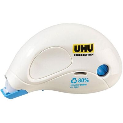 Magni, Gomme + correcteur, Rouleau correcteur UHU Mini 5mmx10m - Publicité Magni, Gomme + correcteur, Rouleau correcteur UHU Mini 5mmx10m - Publicité