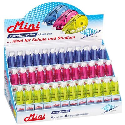 Wedo, Gomme + correcteur, Roller de correction Mini - Publicité Wedo, Gomme + correcteur, Roller de correction Mini - Publicité