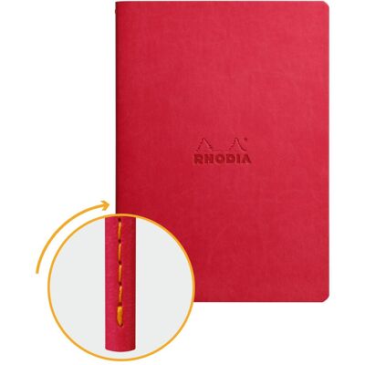 Rhodia, Cahier + bloc-notes, Carnets et cahiers Rhodiarama (A5, Couverture rigide) - Publicité Rhodia, Cahier + bloc-notes, Carnets et cahiers Rhodiarama (A5, Couverture rigide) - Publicité