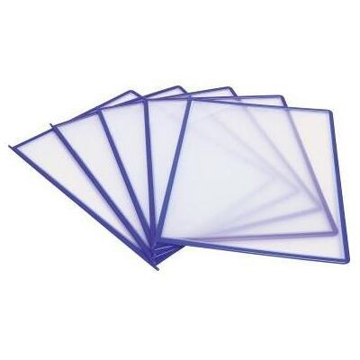 Tarifold, Panneau d'information, Pochette transparente Easyload 114901 A4 bl 10 pcs/paquet - Publicité Tarifold, Panneau d'information, Pochette transparente Easyload 114901 A4 bl 10 pcs/paquet - Publicité